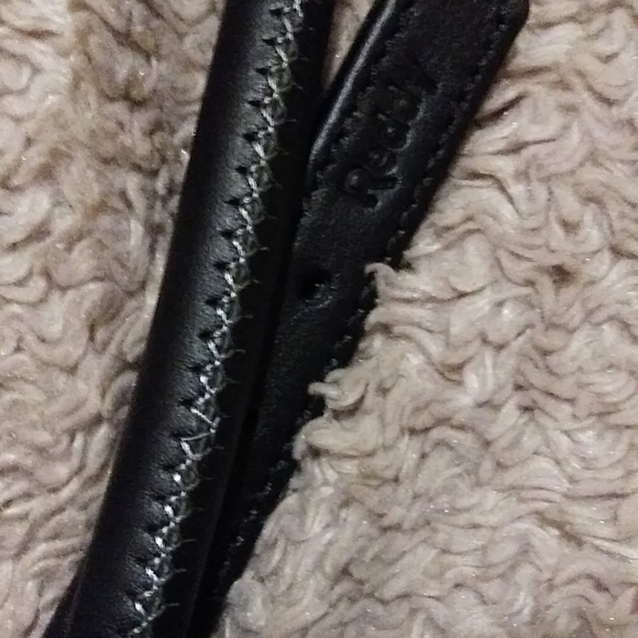 ๐ ๐พ 100% Leather 12-15 in Blk Dog Collar - Picture 5 of 5